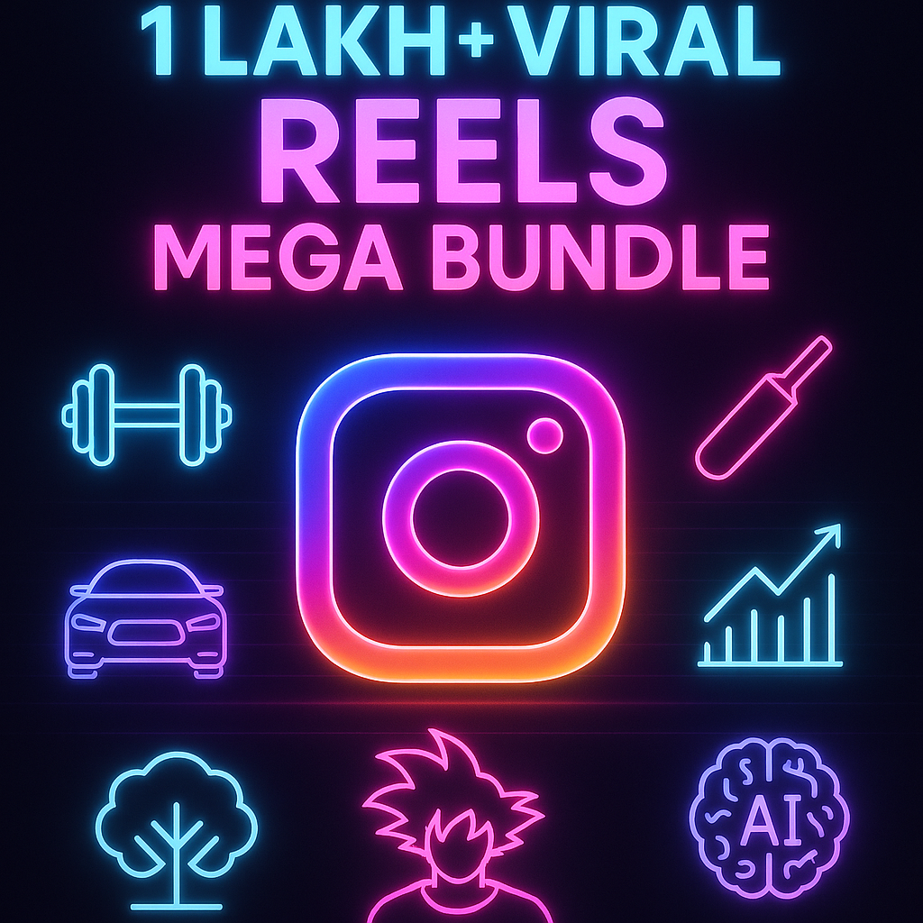 1 Lakh+ Viral Instagram Reels Mega Bundle