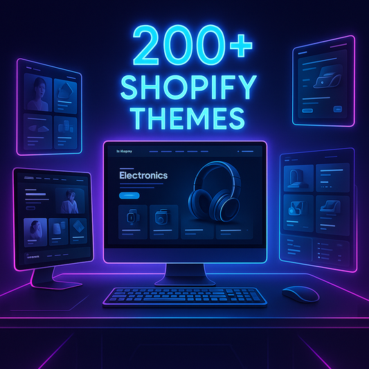 200+ Premium Shopify Themes Bundle
